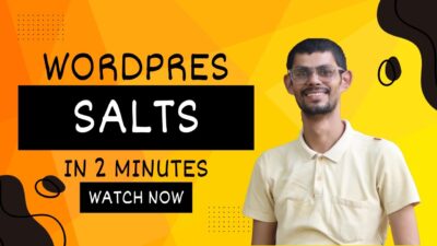 WordPress Salts & Secret Keys Kya Hai? Security Tips