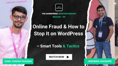 WordPress Fraud Se Kaise Bachaye? Sensfrx Se Site Secure Karein