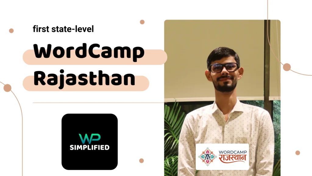WordCamp Rajasthan 2026