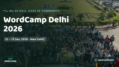 WordCamp Delhi 2026