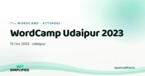 wordcamp-udaipur-2023