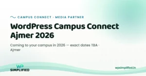 wordpress-campus-connect-ajmer-2026